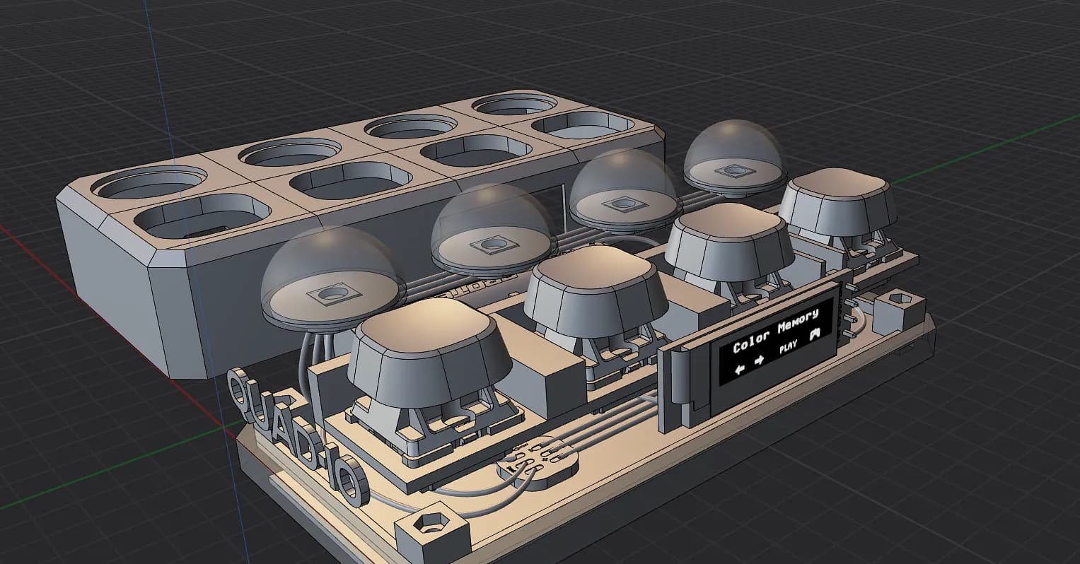 Hero render of the QUAD·IO concept