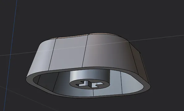 Custom QUAD·IO keycap design render